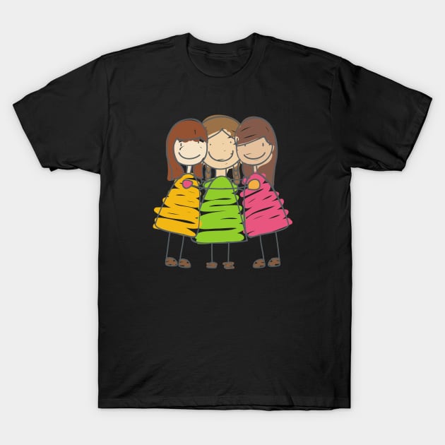 Friendship Day T-Shirt by baha2010